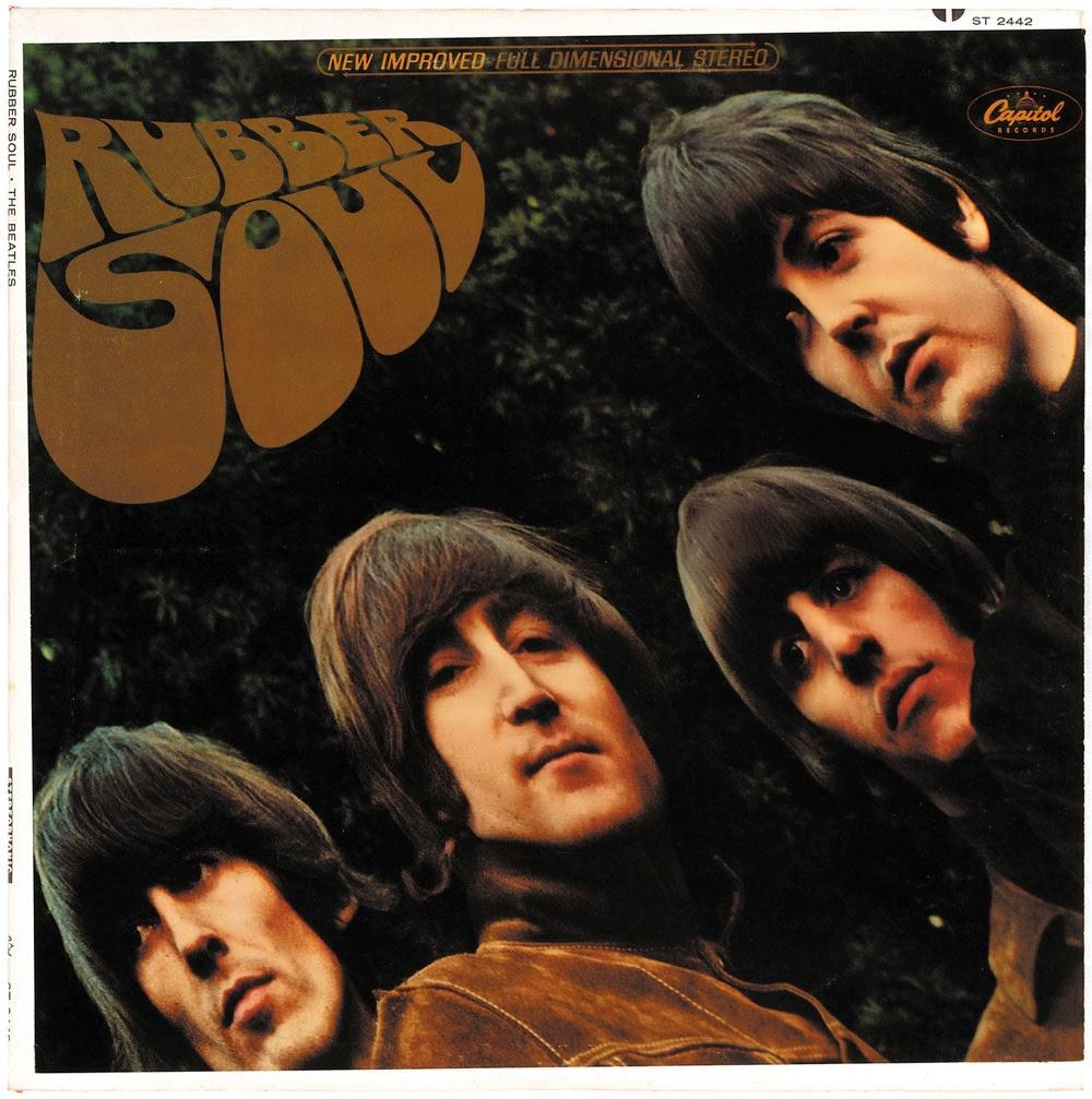 Rubber Soul cover, US stereo edition.