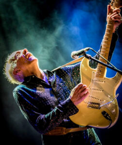 Robin Trower photographed in London by Laurence Harvey