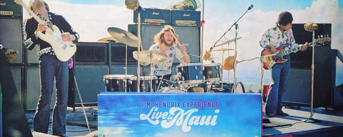 Live in Maui CD and LP cover art
