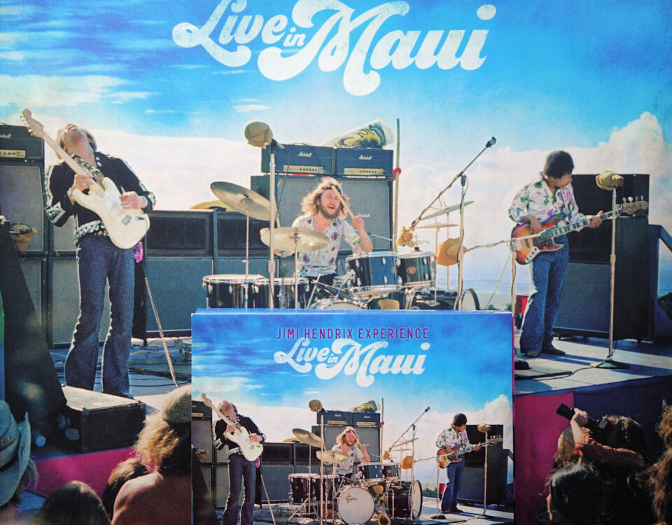 Live in Maui CD and LP cover art