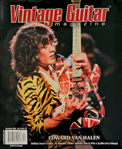 Vintage Guitar tribute to Eddie Van Halen