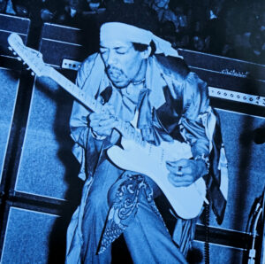 Jimi Hendrix on Forum Stage